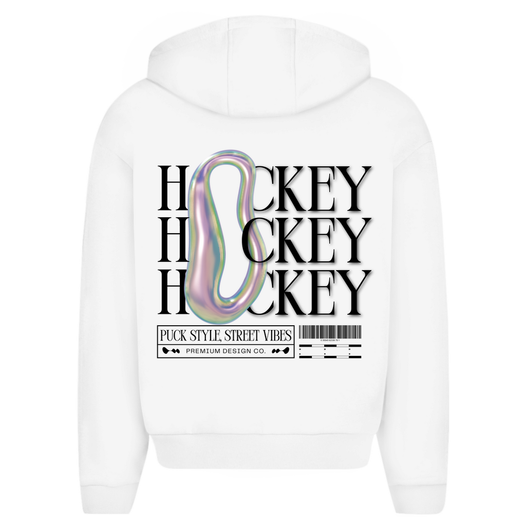 Oversize Zipper  HOCKEY MODERN (back)