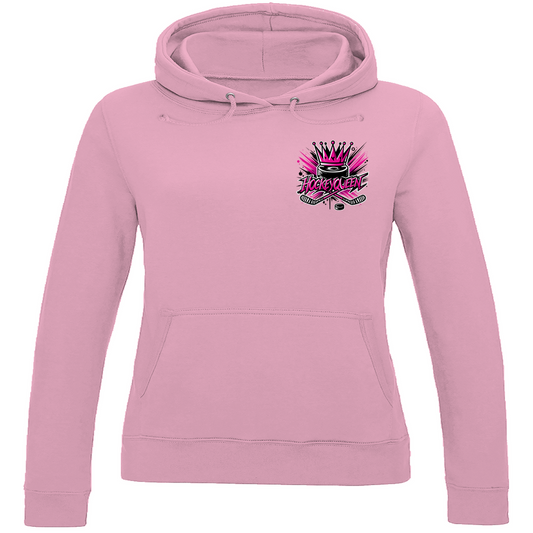 Ladies Hoodie HOCKEYQUEEN (front&back)