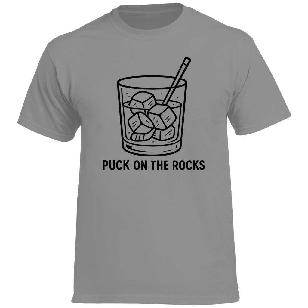 T-Shirt PUCK ON THE ROCKS