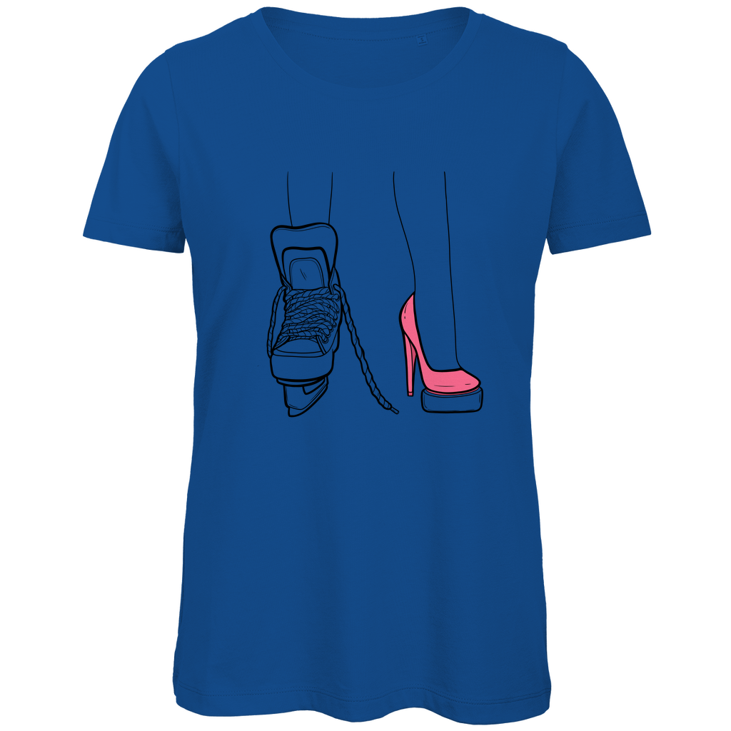Ladies T-Shirt SKATES & HEELS