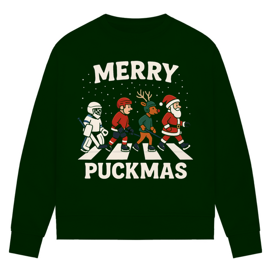 Ladies Sweatshirt MERRY PUCKMAS WALK