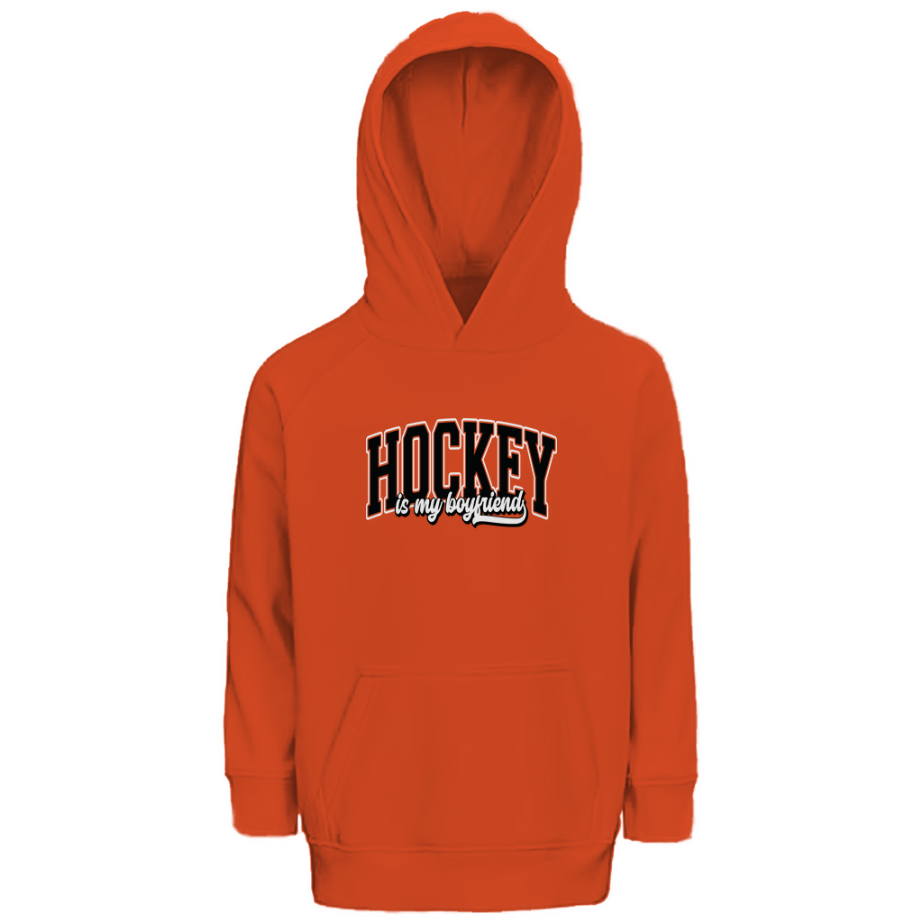 Kids Hoodie HOCKEY IS MY BOYFRIEND