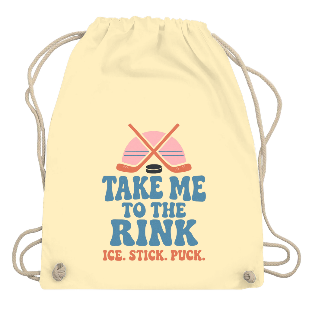 Turnbeutel TAKE ME TO THE RINK