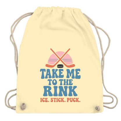 Turnbeutel TAKE ME TO THE RINK