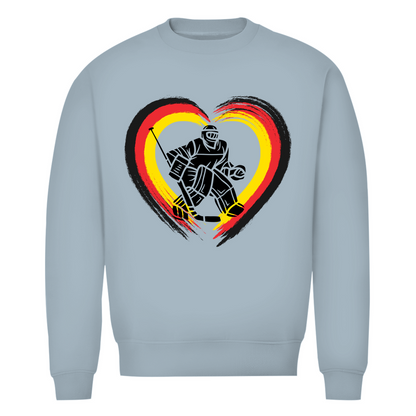 Unisex Sweatshirt HEART GERMANY GOALIE