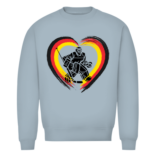 Unisex Sweatshirt HEART GERMANY GOALIE