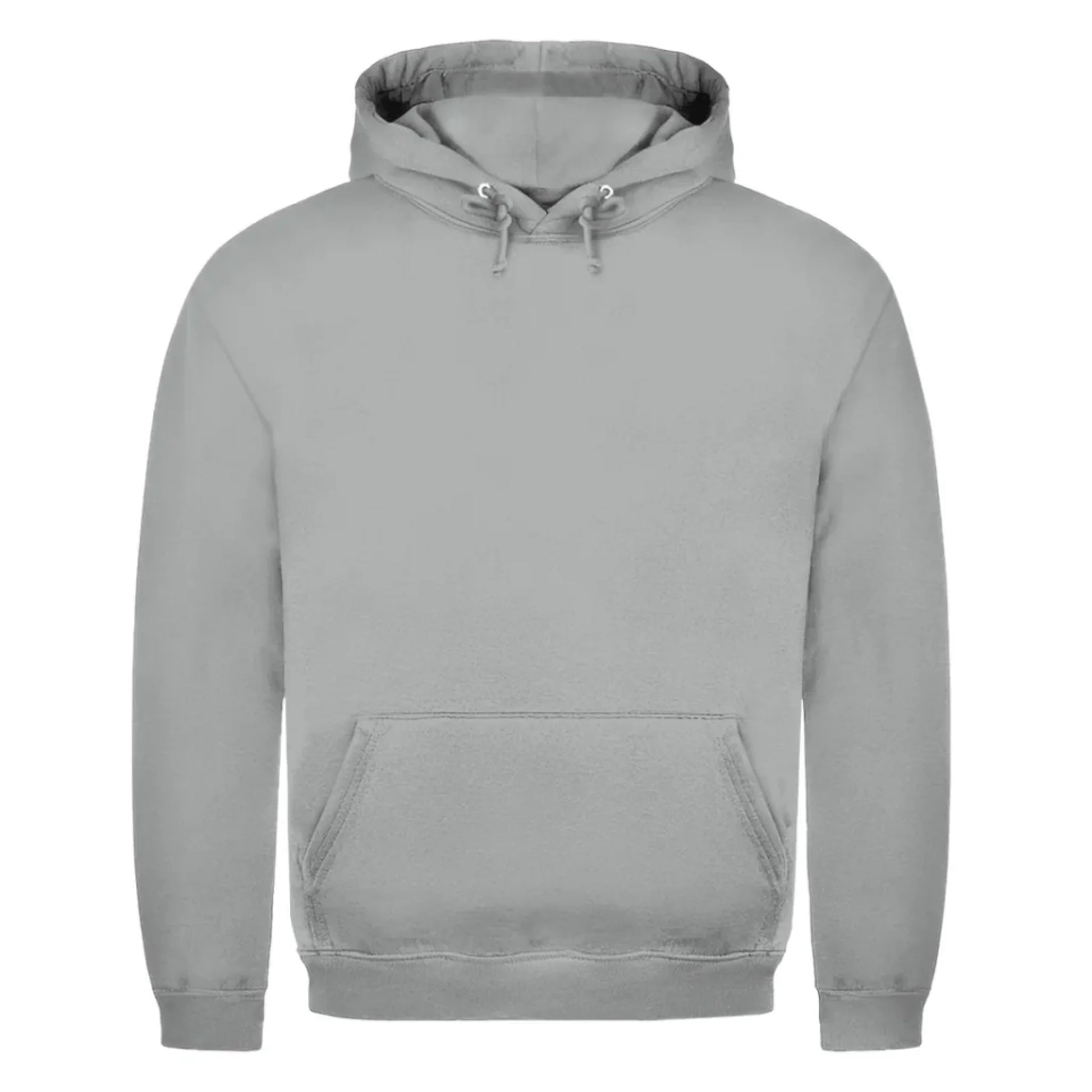 front_Heather Grey_Unisex Hoodie HOCKEY MOM LIFE_mockup