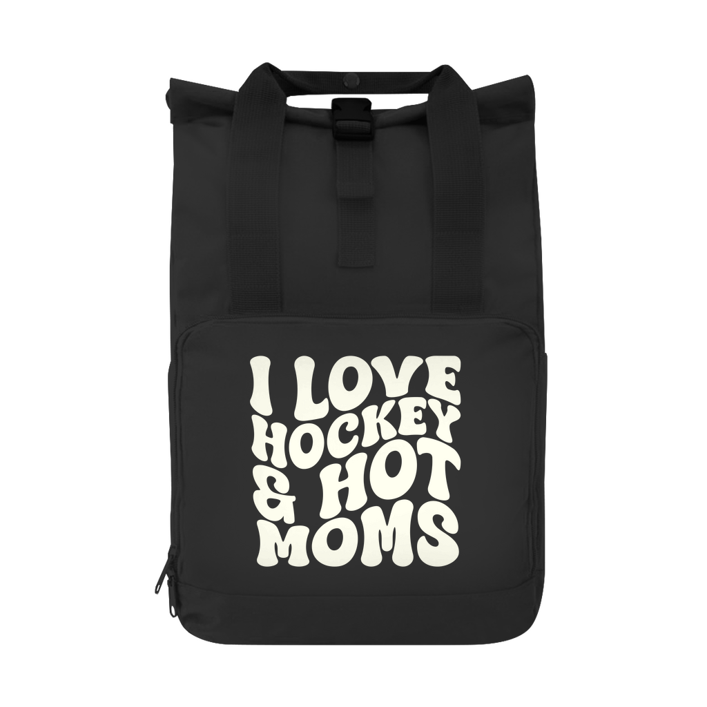 Rucksack I LOVE HOCKEY & HOT MOMS