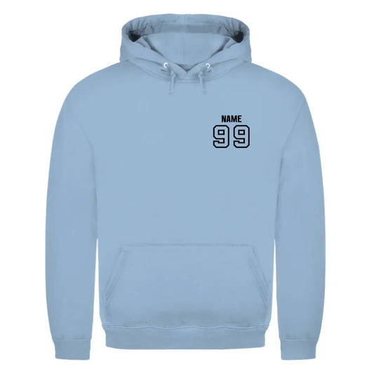 front_Sky Blue_Unisex Hoodie HOCKEY MOM LIFE_mockup