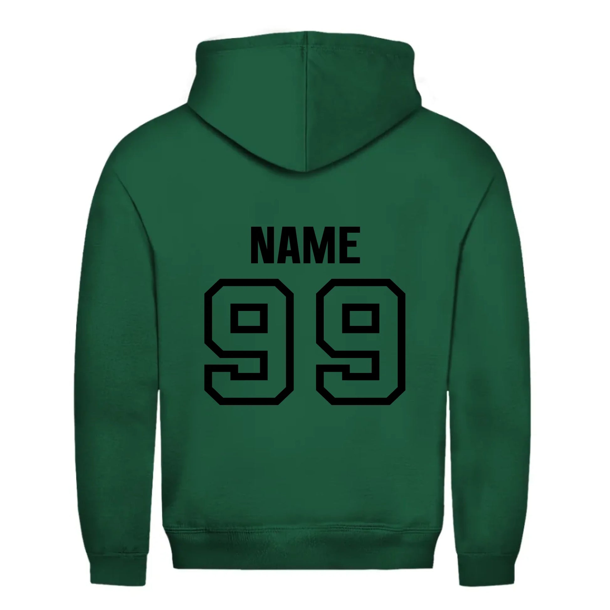 back_Bottle Green_Unisex Hoodie HOCKEY MOM LIFE_mockup
