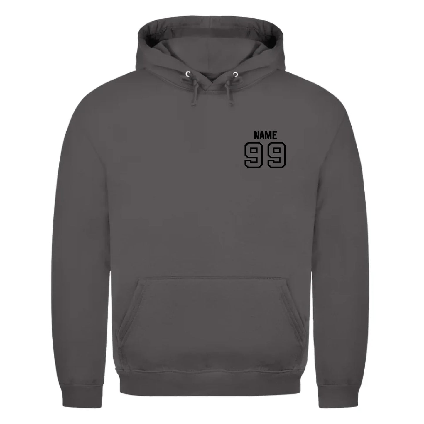 front_Charcoal (Heather)_Unisex Hoodie HOCKEY MOM LIFE_mockup