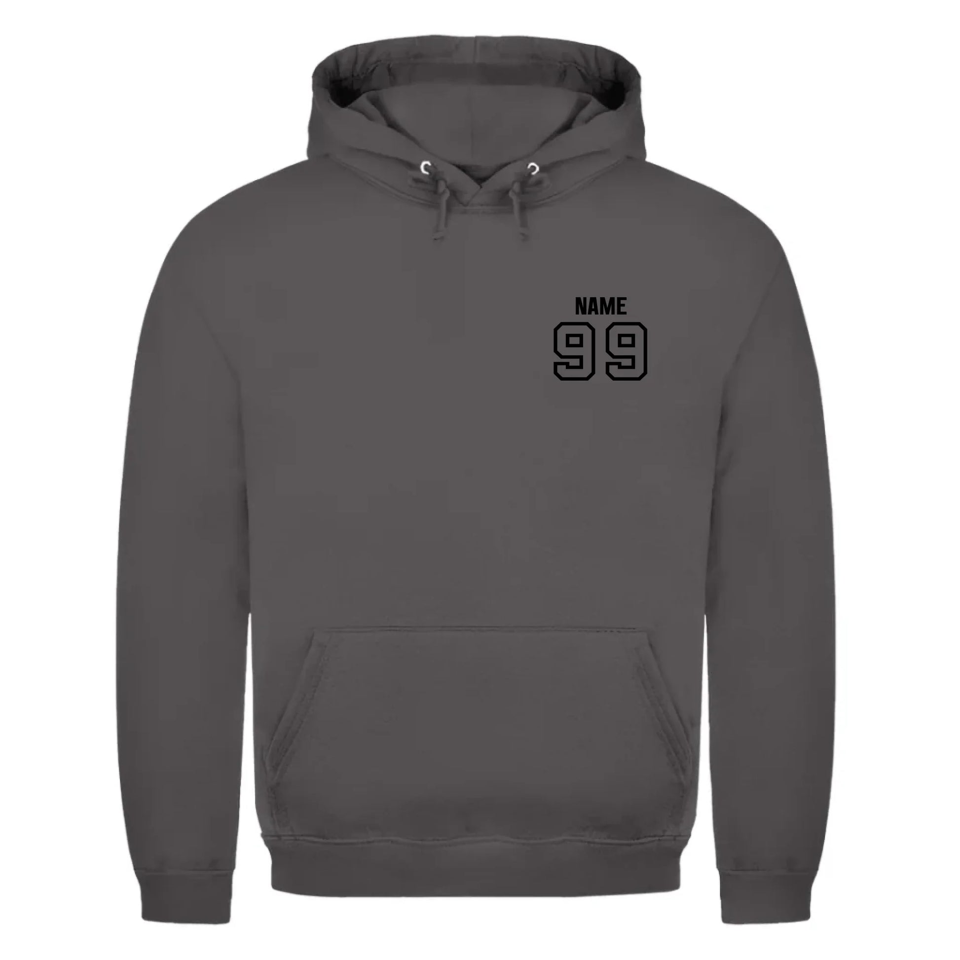 front_Charcoal (Heather)_Unisex Hoodie HOCKEY MOM LIFE_mockup