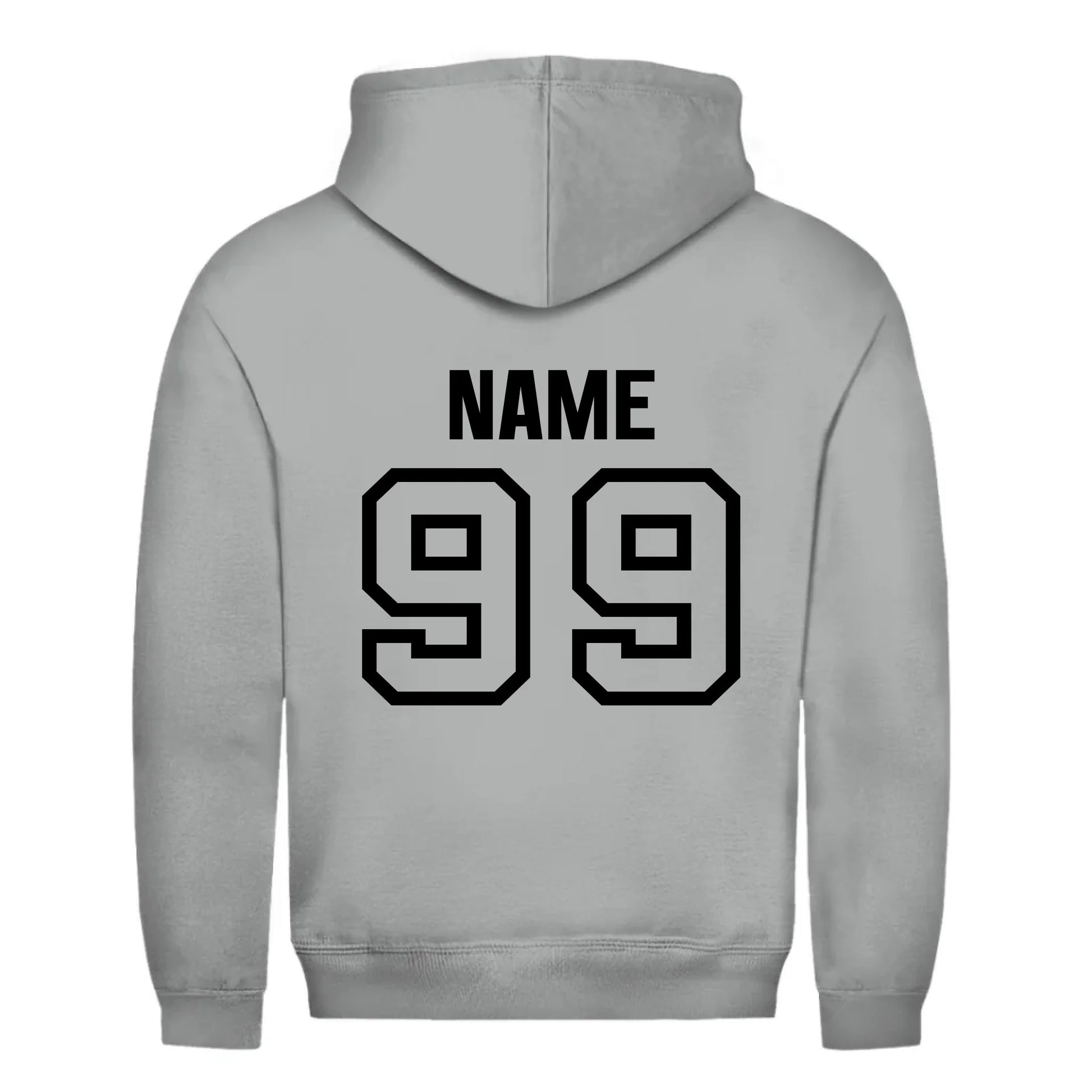 back_Heather Grey_Unisex Hoodie HOCKEY MOM LIFE_mockup