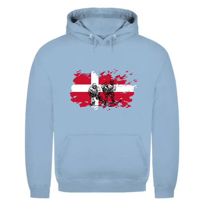 front_Sky Blue_Unisex Hoodie HOCKEY MOM LIFE_mockup