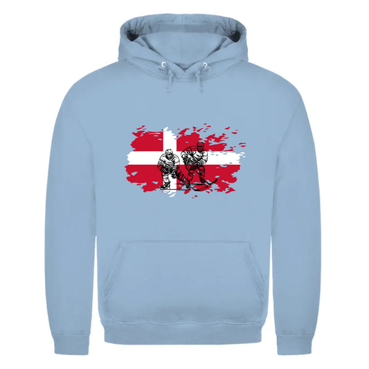 front_Sky Blue_Unisex Hoodie HOCKEY MOM LIFE_mockup