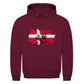 front_Burgundy_Unisex Hoodie HOCKEY MOM LIFE_mockup