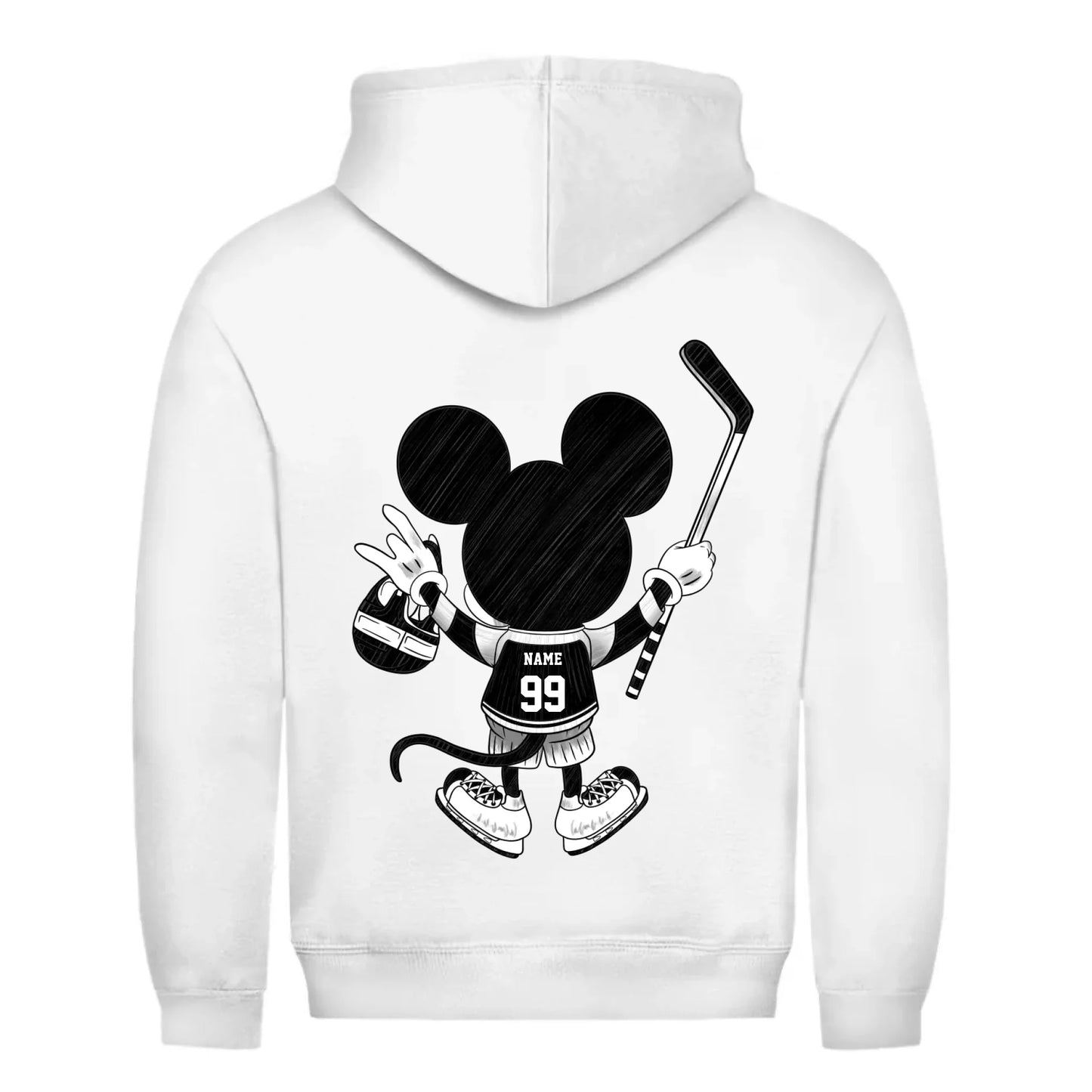 back_Arctic White_Unisex Hoodie HOCKEY MOM LIFE_mockup