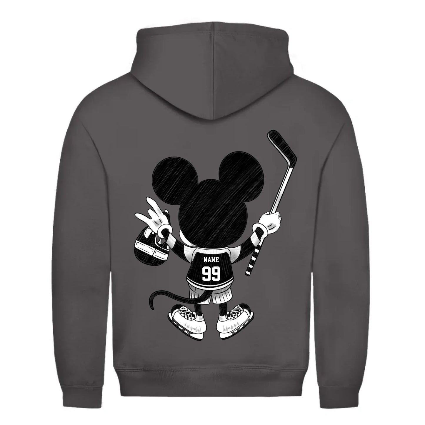 back_Charcoal (Heather)_Unisex Hoodie HOCKEY MOM LIFE_mockup