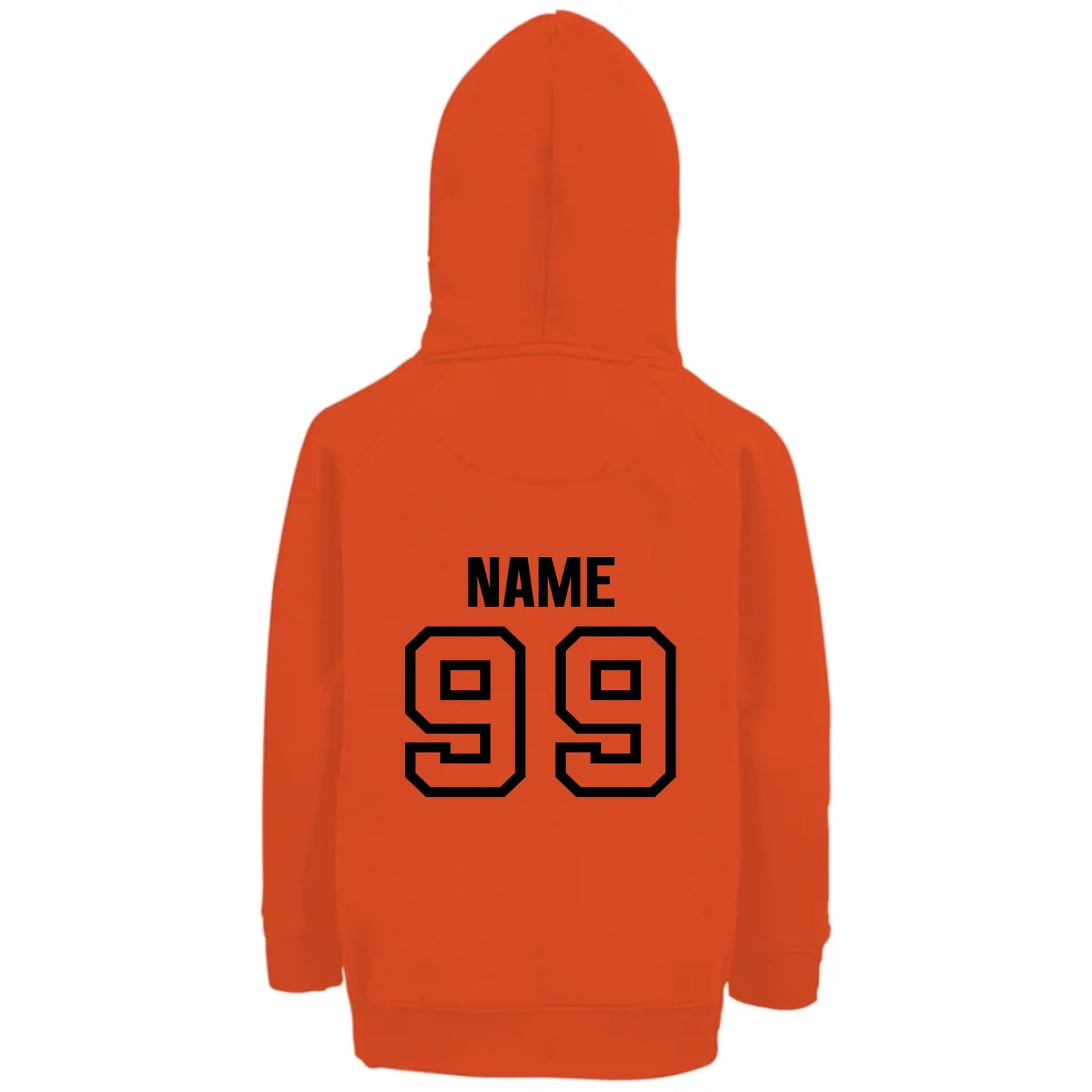 back_Burnt Orange_Kids Hoodie GLOVE & PAW_mockup