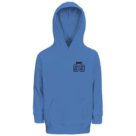 front_Blue_Kids Hoodie GLOVE & PAW_mockup