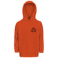 front_Burnt Orange_Kids Hoodie GLOVE & PAW_mockup