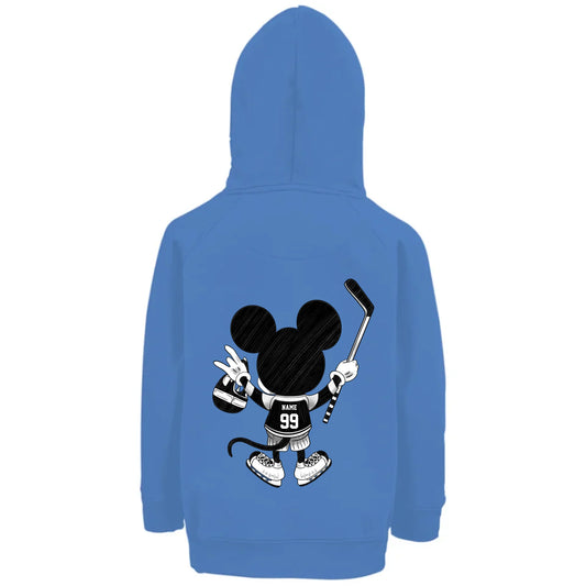 back_Blue_Kids Hoodie GLOVE & PAW_mockup