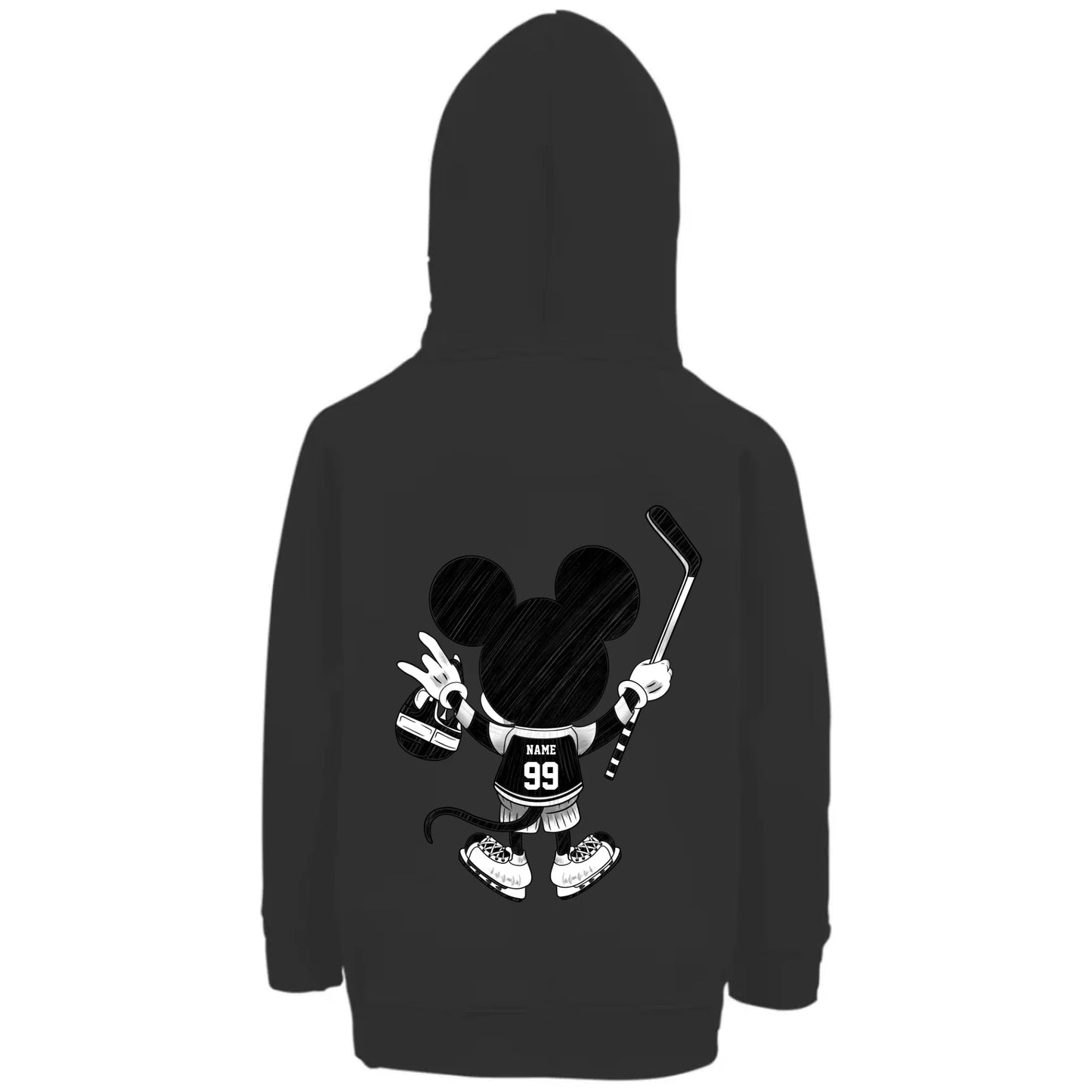 back_Black_Kids Hoodie GLOVE & PAW_mockup