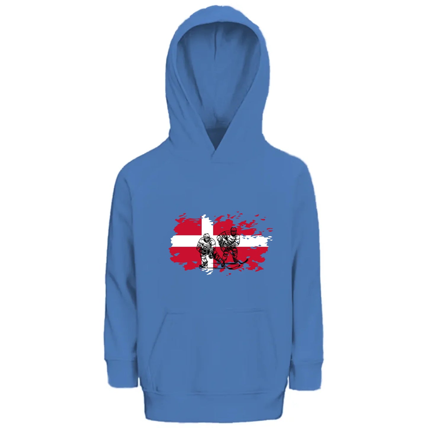 front_Blue_Kids Hoodie GLOVE & PAW_mockup