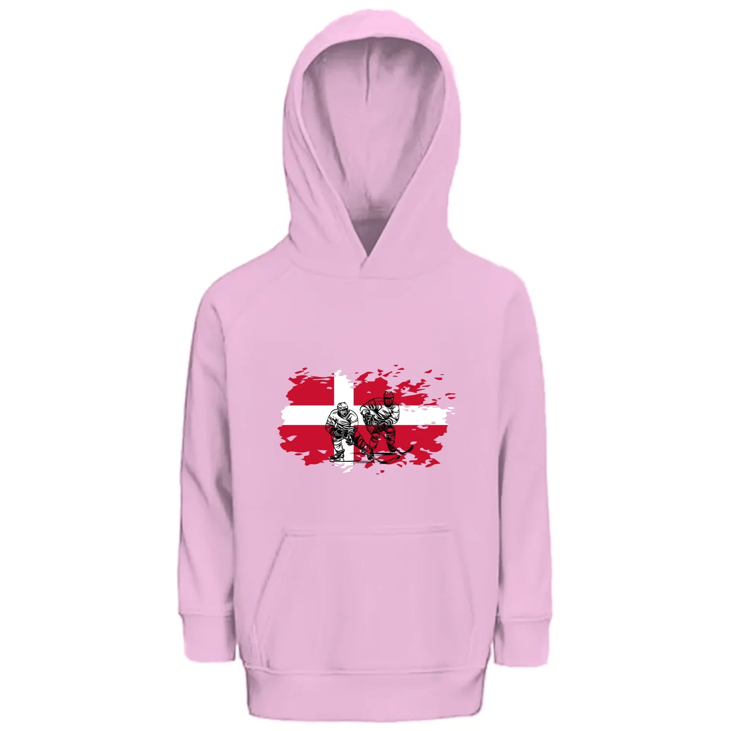 front_Pale Pink_Kids Hoodie GLOVE & PAW_mockup