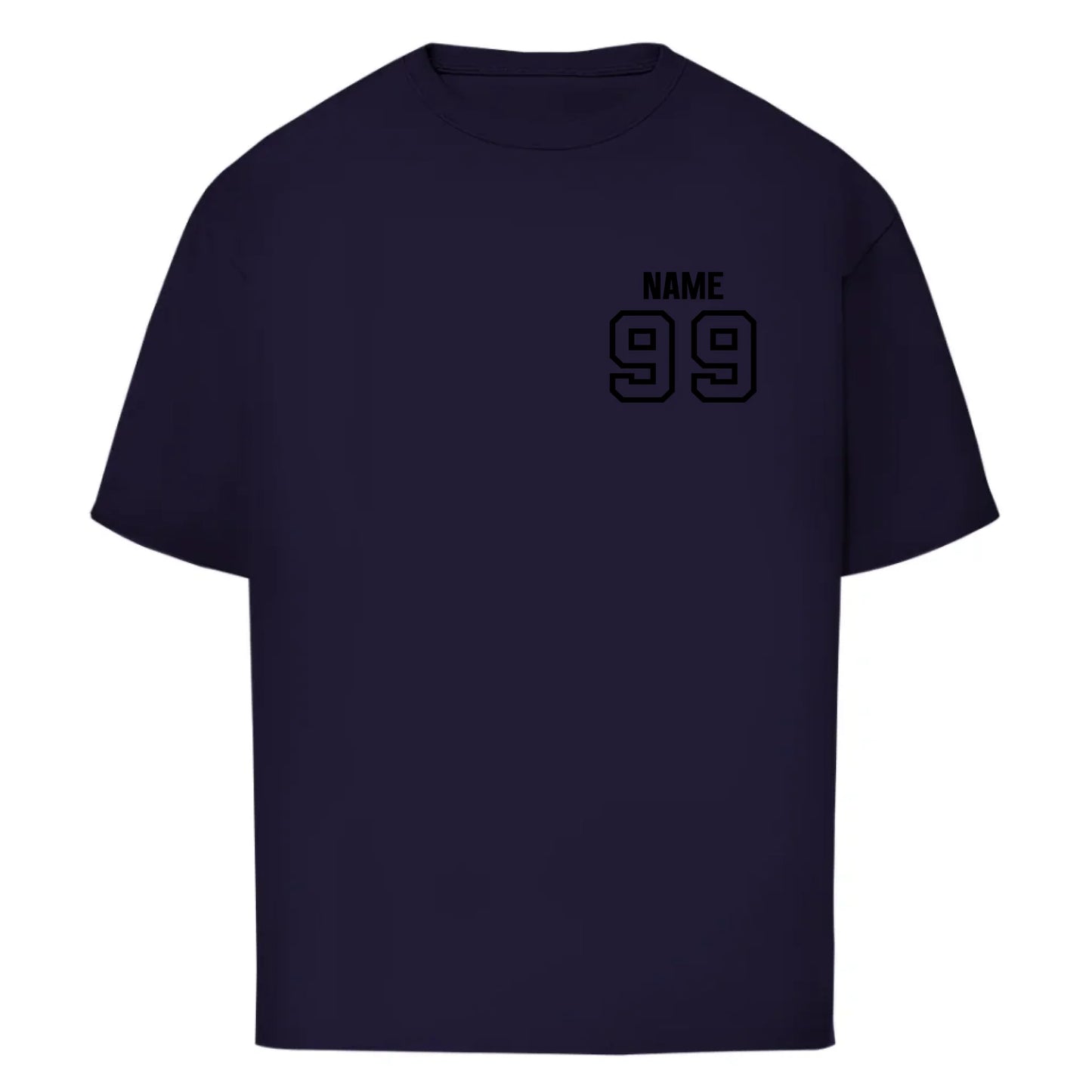 front_Navy_Oversize T-Shirt GERMAN GLOVES_mockup