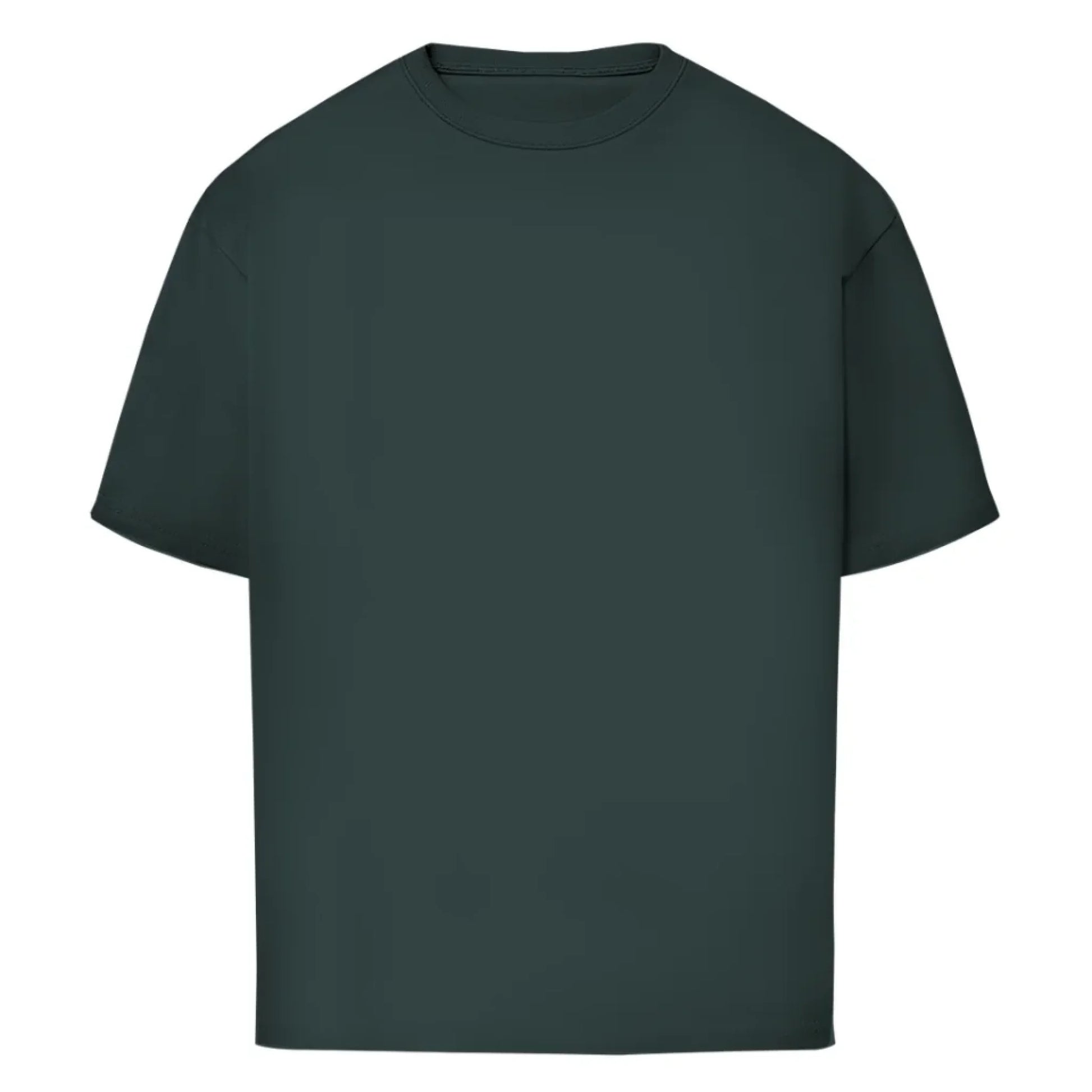 front_Bottle Green_Oversize T-Shirt GERMAN GLOVES_mockup