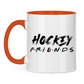 Tasse zweifarbig HOCKEY FRIENDS (FRIENDS EDT.)