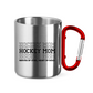 Edelstahltasse HOCKEYMOM NERVES & HEART