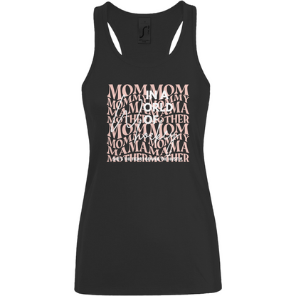 Ladies Tank Top WORLD OF HOCKEY - MOM