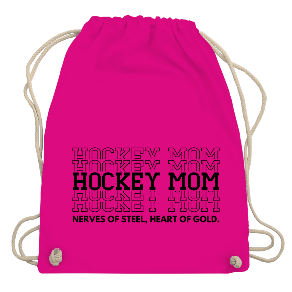 Turnbeutel HOCKEYMOM NERVES & HEART