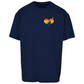 Oversize T-Shirt RAINBOW SKATE HEART