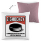 Kopfkissen zweifarbig  EISHOCKEY ZIGARETTENSCHACHTEL