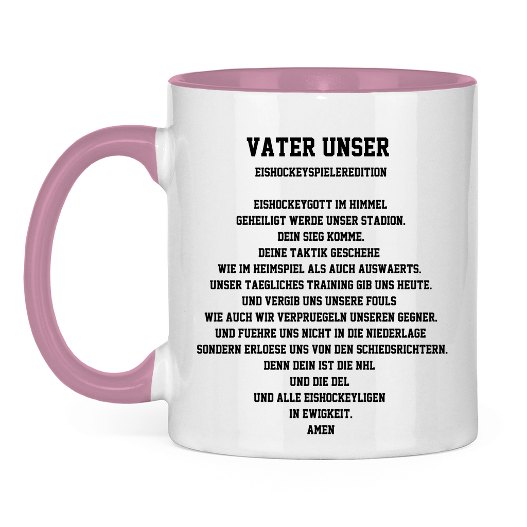 Tasse zweifarbig VATER UNSER SPIELER