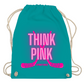 Turnbeutel PINKTOBER THINK PINK