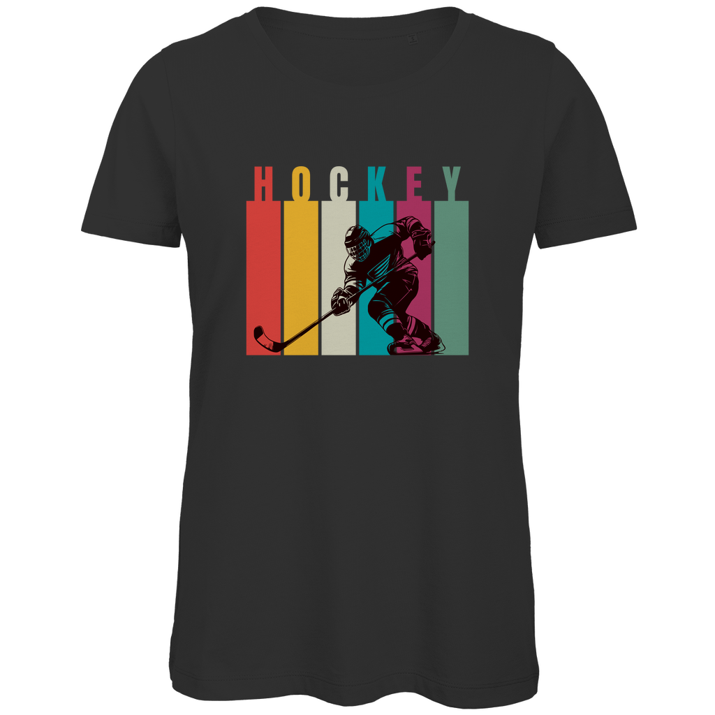 Ladies T-Shirt COLOURFUL HOCKEYPLAYER