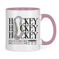 Tasse zweifarbig HOCKEY MODERN