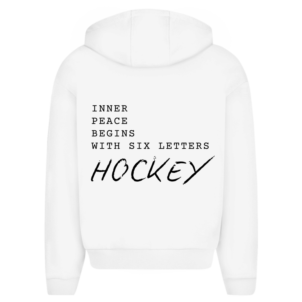 Oversize Zipper INNER PEACE (back)