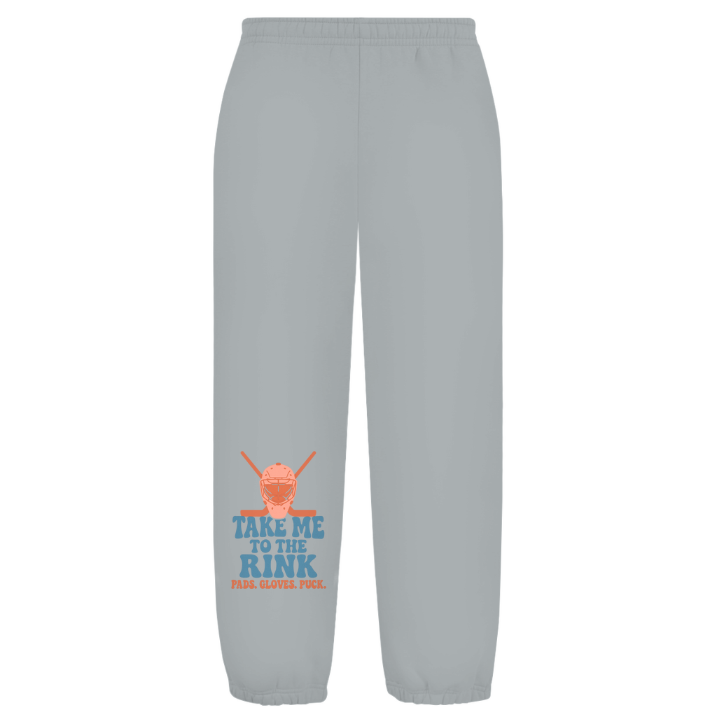 Oversize Sweatpants TAKE ME TO THE RINK GOALIE