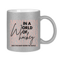 Glitzertasse WORLD OF HOCKEY - MOM