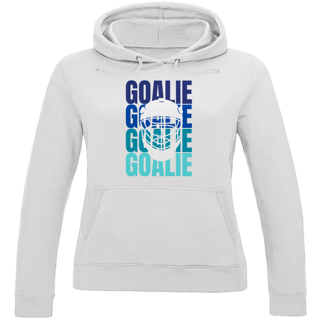 Ladies Hoodie GOALIE MASKE