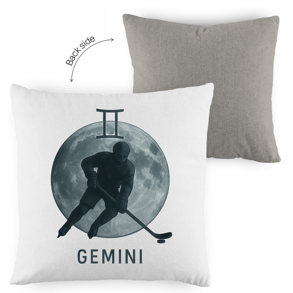 Kopfkissen zweifarbig STERNZEICHEN GEMINI / ZWILLING
