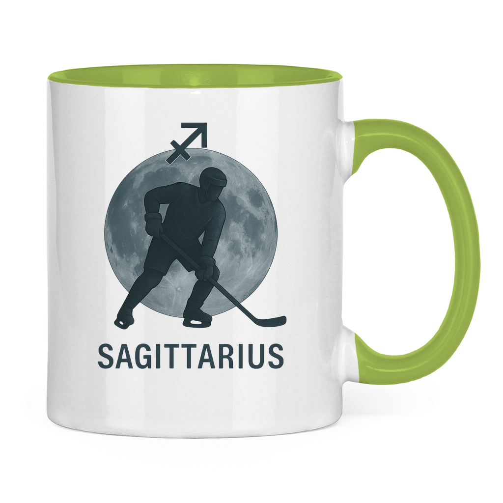 Tasse zweifarbig STERNZEICHEN SAGITTARIUS / SCHÜTZE