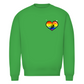 Unisex Sweatshirt RAINBOW SKATE HEART