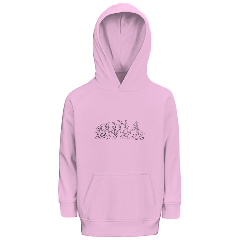 Kids Hoodie BORN TO HOCKEY EVULUTION