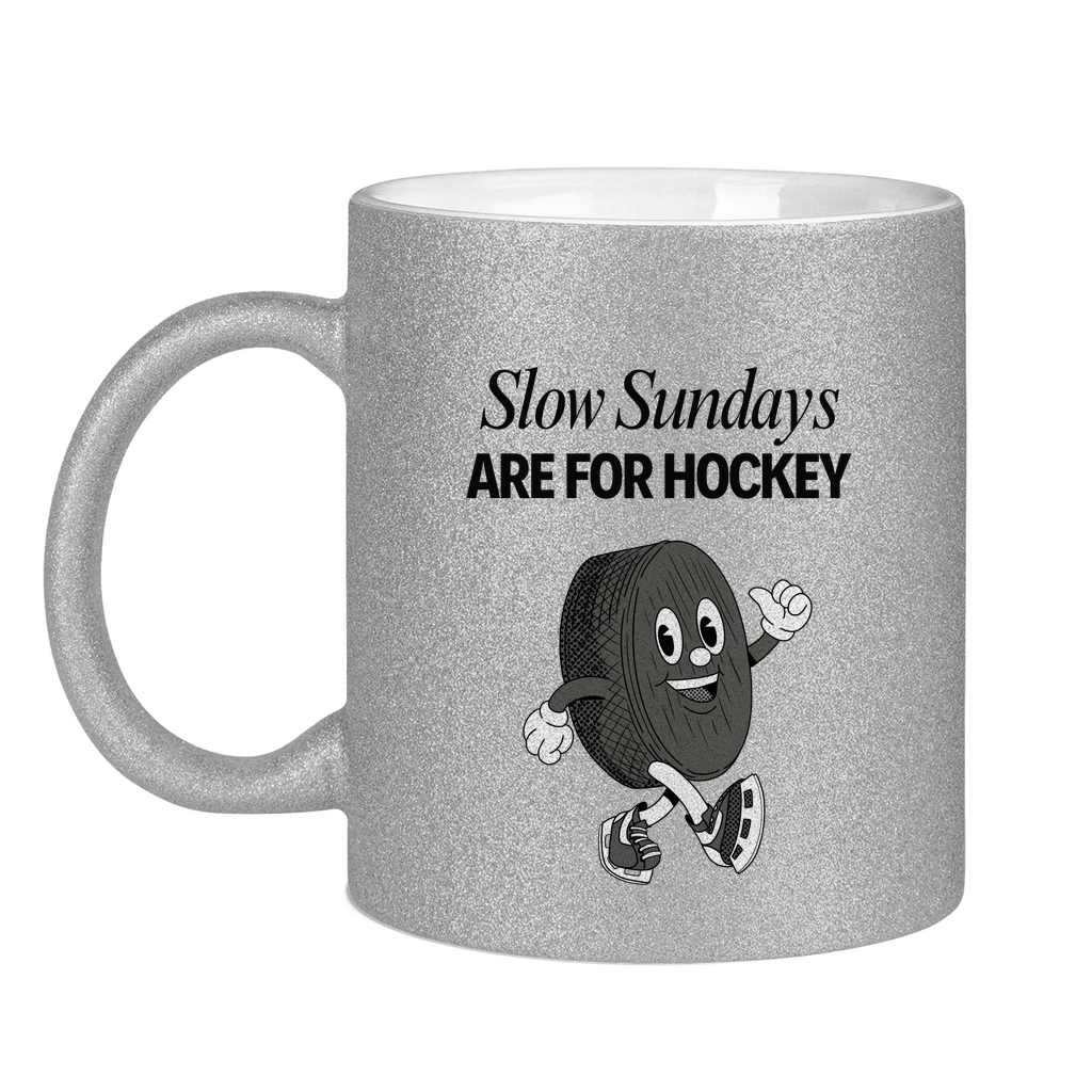 Glitzertasse SLOW SUNDAYS
